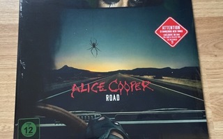 Alice Cooper – Road 2LP + DVD (Red Marbled Vinyl)