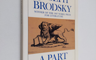 Joseph Brodsky : A Part of speech