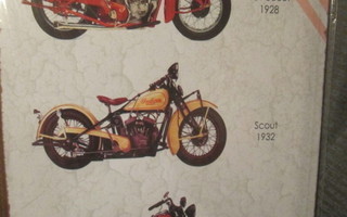 Peltikyltti moottoripyörä Indian Scout