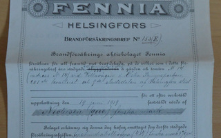 brandförsäkrings aktiebolaget fennia 1919