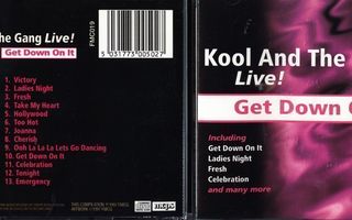 KOOL AND THE GANG . CD-LEVY . GET DOWN ON IT . LIVE