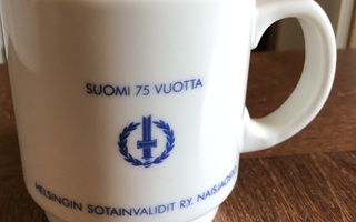 Arabia  muki Suomi 75, sotainvalidit ry.