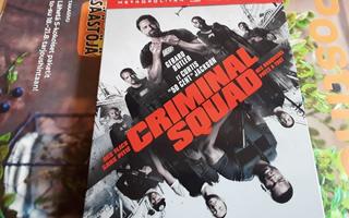 Criminal Squad - FR Region B Blu-Ray (Steelbook)