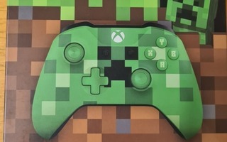 Xbox One Wireless Controller Minecraft Creeper (uusi)