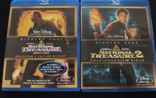 National Tresure 1 & 2 bluray