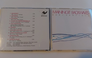 KARI VAHTIALA - Mainingit Backwaves CD 1988