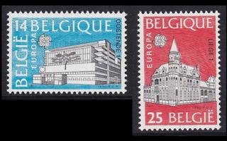 Belgia 2419-20 ** Europa postirakennuksia (1990)