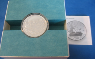 Suomi 20e hopea juhlaraha Itämeren suojelu 2011 PROOF kotelo