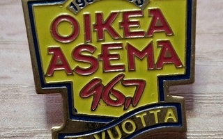 Oikea Asema 96,7 10 Vuotta Pinssi