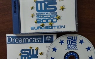 Sega Worldwide Soccer 2000 Euro Edition Sega Dreamcast peli