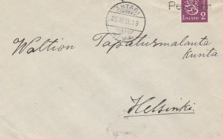 1936, Kirje Ähtäri, rivileima Peranno