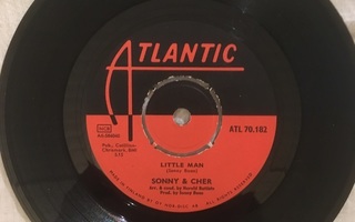 (7") Sonny & Cher - Little Man / Monday