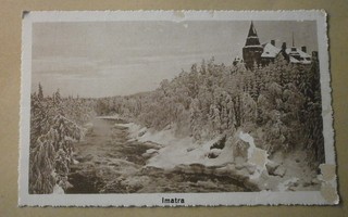 Imatra, Valtionhotelli ja Vuoksi, talvikuva, p. 1969 + Tubi