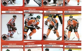 PORIN ÄSSÄT TeamSet 2010 #1-34 Täysi Sarja