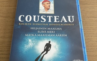 Cousteau kolmen elokuvan kokoelmaboksi BLU-RAY