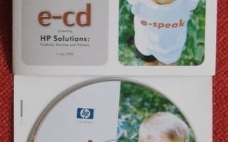 HP:n e-cd; tuotteet, palvelut ja parnerit esittely-cd