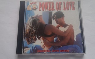 VARIOUS - POVER OF LOVE . cd ( Hyvä kunto )