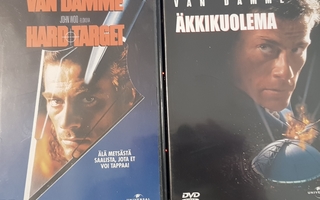 Hard Target + Äkkikuolema - DVD