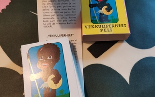Viikari ja Vekkuliperheet vintage korttipeli
