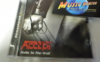 ACCEPT - BALLS TO THE WALL CD  UDON:n NIMMARILLA