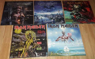 Iron Maiden levyjä