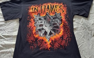 IN FLAMES North America Tour 2009 T-paita