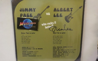 JIMMY PAGE VS ALBERT LEE - WHO ROCKS IT BETTER UUSI LP + CD