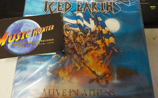 ICED EARTH - ALIVE IN ATHENS UUSI 3CD BOKSI