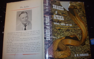 R. M. Isemonger : SNAKES OF AFRICA  ( 1962 South Africa )
