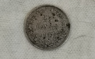 25 penniä 1907, Suomi
