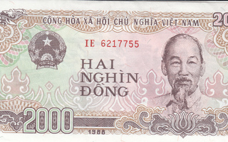 2000 Dong  1988 vietnam  kl 8