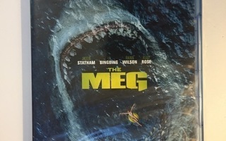 The Meg (Blu-ray) Jason Statham (2018) UUSI