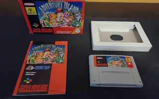 Super Nintendo SNES 16bit Super Adventure Island (CIB) FAH