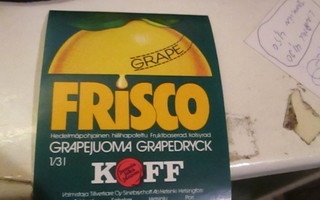 KOFF frisco Etiketti