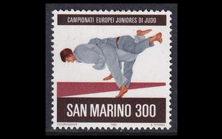 San Marino 1240 ** Judon junioreiden EM-kilpailut (1981)