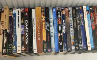 DVD elokuvia 5€ / kpl kokoelman hävitys.