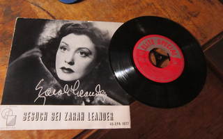 Zarah Leander 7" EP 1959 Besuch Bei Zarah Leander