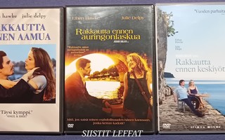 (SL) 3 DVD) Rakkautta ennen - Trilogia - Ethan Hawke