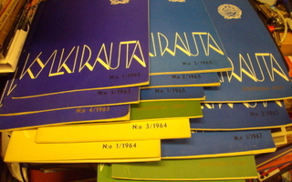 14 kpl KYLKIRAUTA lehtiä v. 1963-1967 ( sis. postikulut )