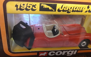 Corgi 80-luku 1/36 Jaguar xk120 punainen