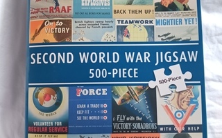 Palapeli 500 palaa - Second world war jigsaw