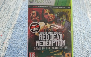 Red dead redemption game of the year edition xbox 360 cib