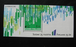 Pienoisarkki Suomi 75 vuotta 5.10.1992 - LaPe BL9 **