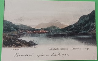 O. Kleineh: Örstenlahti Norjassa, p. 1905