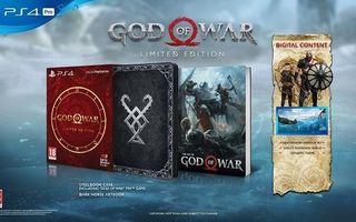 God of War Limited Edition PS4 (Käytetty)