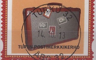 2013 Turun Postimerkkikerhon omakuvamerkki o