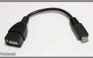 USB A - Micro USB OTG-sovitin / Nokia CA-157 yhteensopiva