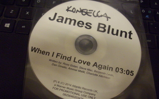 JAMES BLUNT: When I Find Love Again CDS ( Sis.postikulut )