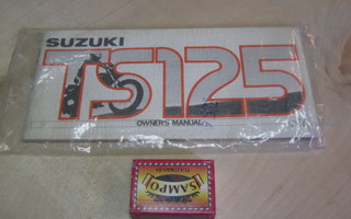 Käyttöohje Suzuki TS 125
