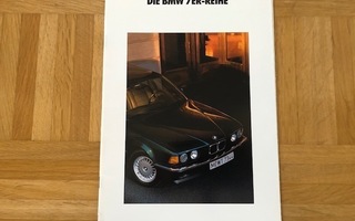 Esite BMW E32 7-sarja 730i - 735i - 735iL, 1990